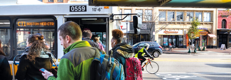 Pasajeros de la MBTA