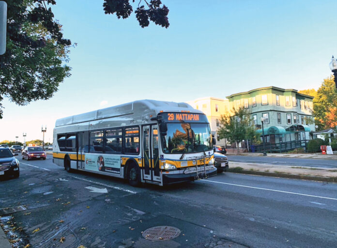 MBTA bus