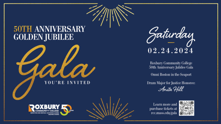 La Gala del Jubileo del 50.º aniversario de RCC se llevará a cabo el sábado 24 de febrero de 2024 en el Omni Boston Hotel en Seaport