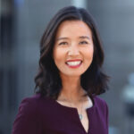 La alcaldesa de Boston, Michelle Wu