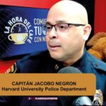 el capitán Jacobo Negrón del Departamento de la Policía de Harvard