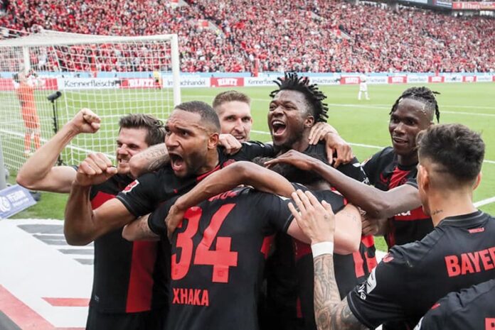 Bayer Leverkusen se coronó campeón después de 119 años