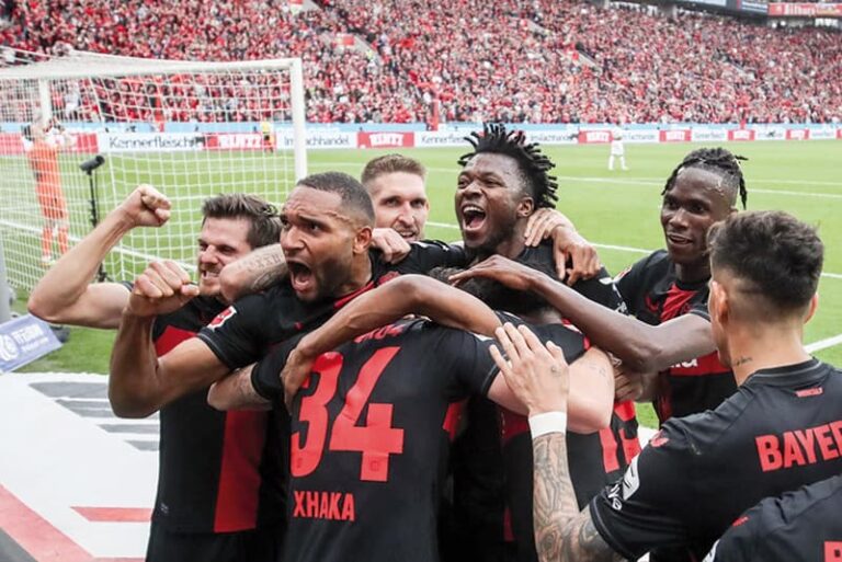 Bayer Leverkusen se coronó campeón después de 119 años