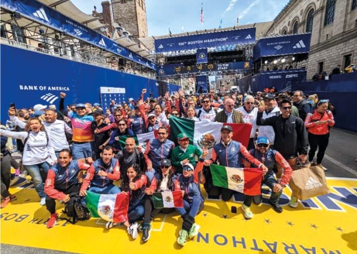 Latinos batieron récord de participación en Maratón de Boston