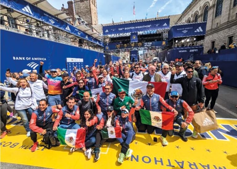 Latinos batieron récord de participación en Maratón de Boston