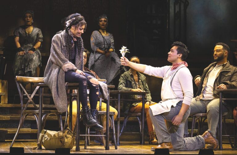 Antonio Rodríguez que llegó a los Estados Unidos procedente de México de la mano de sus padres a la edad de 2 años interpreta Orfeo en la exitosa obra que se presentó durante 3 días en Boch Center Wang Theatre, en Boston.