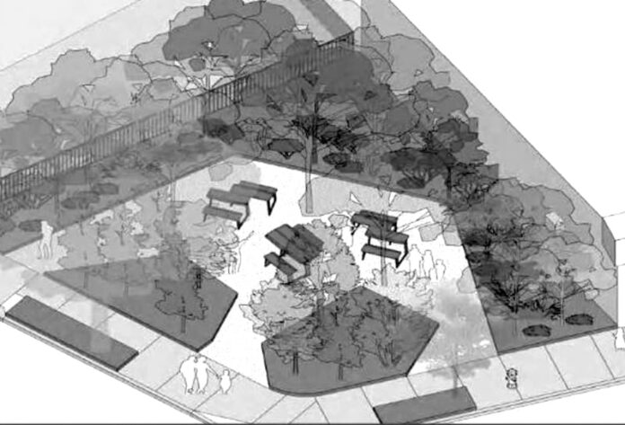 El evento comunitario que se desarrolló en Shirley Ave Forest Pocket Park tuvo como respaldo las aportaciones de los residentes y subvenciones de la ciudad.