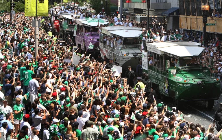 Lo que debes saber sobre la caravana de campeones de los Celtics en Boston