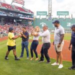 ¡Viva Lawrence! The Boston Red Sox and El Mundo Boston honored Lawrence middle-school students during a special pre-game ceremony