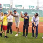 ¡Viva Lawrence! The Boston Red Sox and El Mundo Boston honored Lawrence middle-school students during a special pre-game ceremony