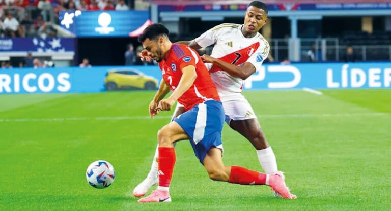 Perú logra empate con sabor a triunfo ante Chile