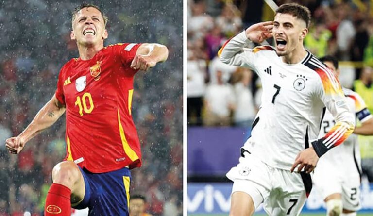 Cuartos de final de la Eurocopa 2024 Inglaterra vs. Suecia y España vs. Alemania.