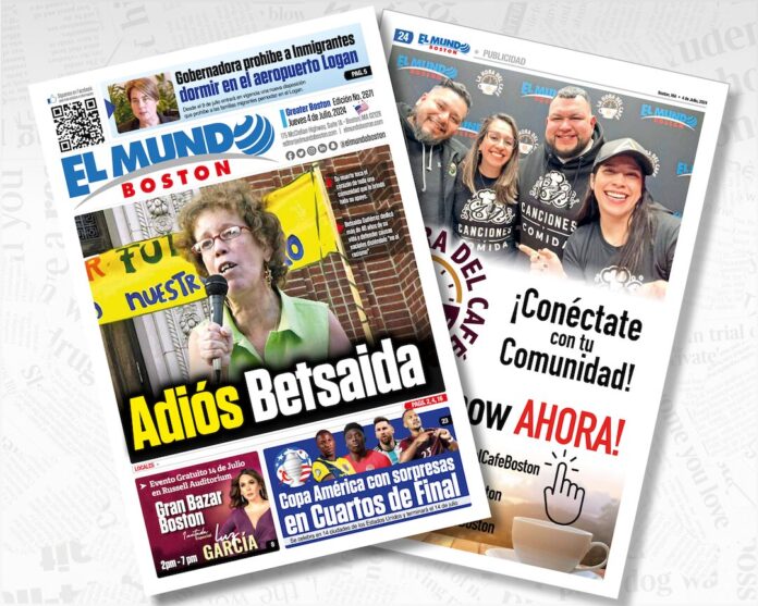 El Mundo Boston Edición Covers 07/04/24
