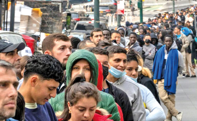 Inmigrantes viven una verdadera odisea