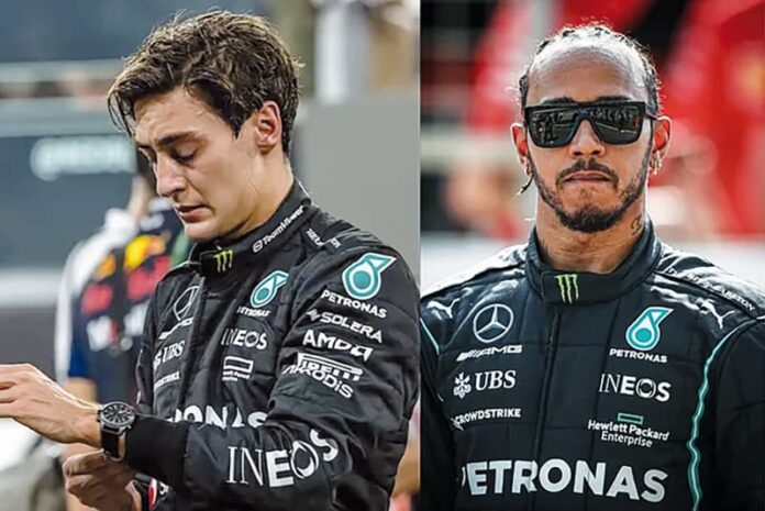 Russell descalificado y Hamilton hereda la victoria