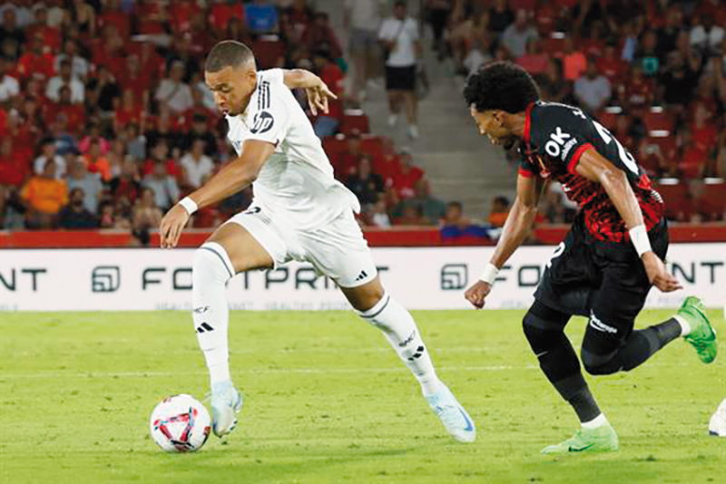Triste comienzo del Real Madrid con Mbappé