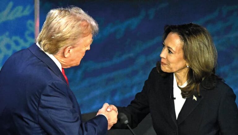 Primer y único debate Kamala Harris y Donald Trump