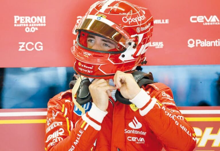 Charles Leclerc sorprendió a todos en la F1