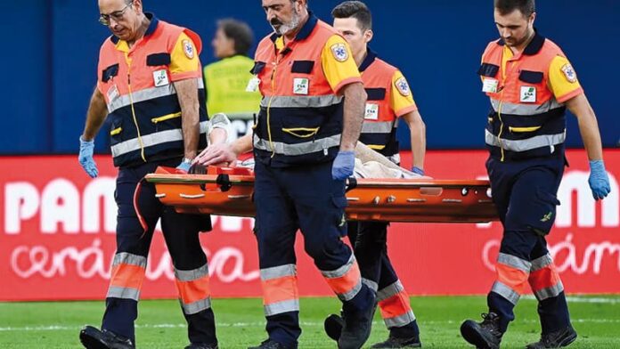 Barcelona sufre su peor baja, Ter Stegen lesionado ante el Villlareal sería baja entre seite y ocho meses.