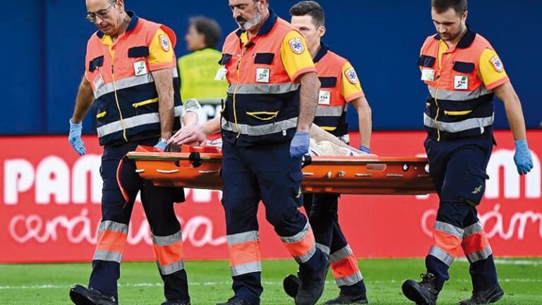 Barcelona sufre su peor baja, Ter Stegen lesionado ante el Villlareal sería baja entre seite y ocho meses.
