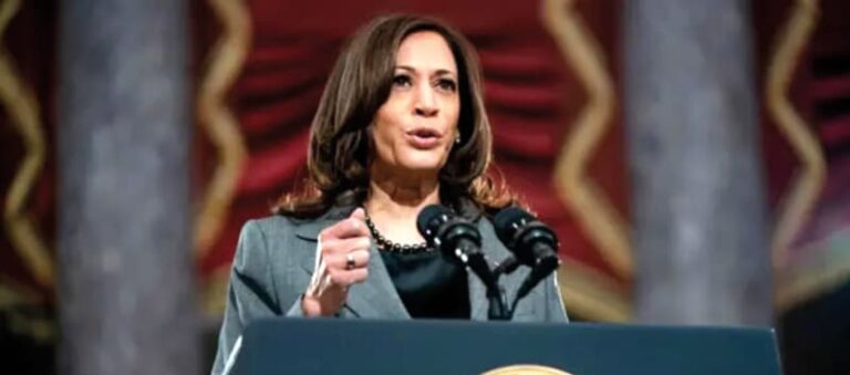 Kamala Harris promete transferencia pacífica