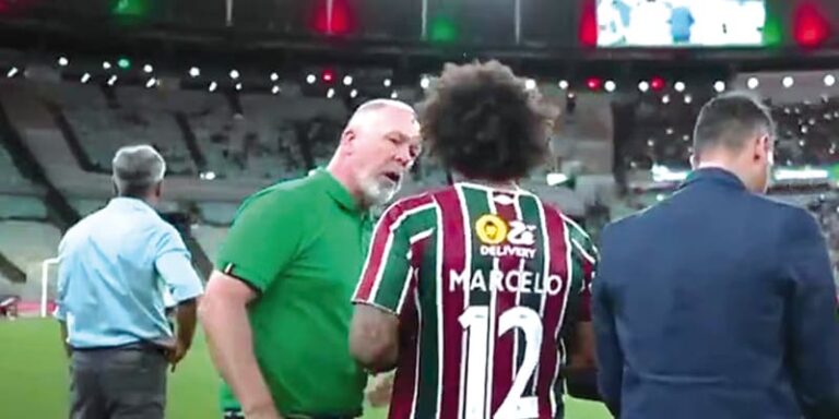 Marcelo se fue del Fluminense