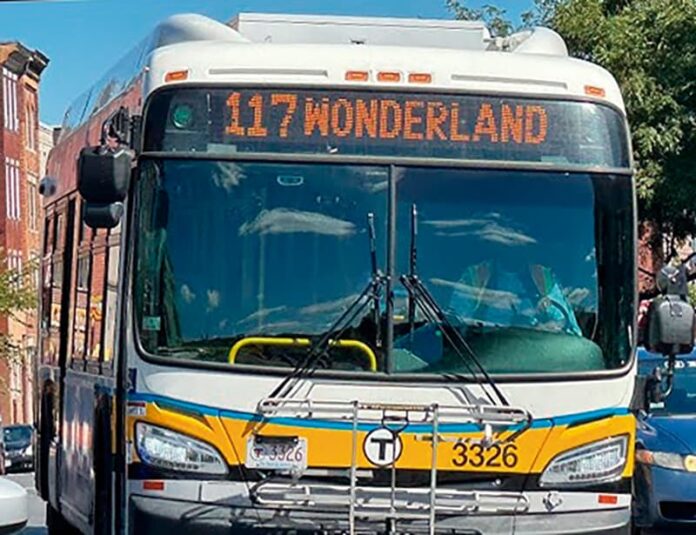 MBTA bus