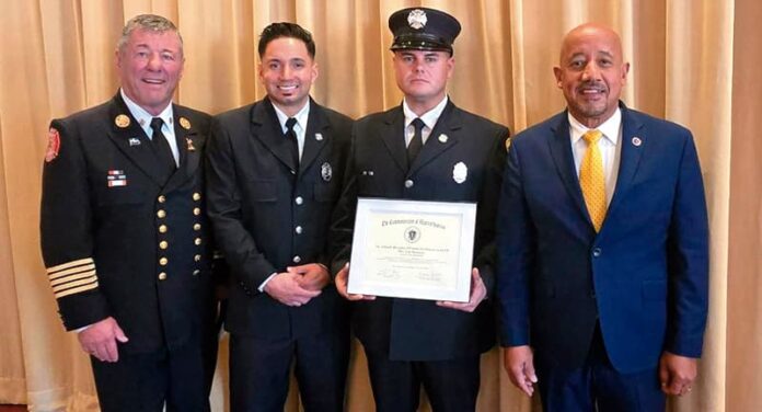 Bomberos de Lawrence entre los premiados
