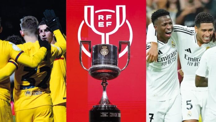 Barcelona y Real Madrid conocen rivales para Copa del Rey