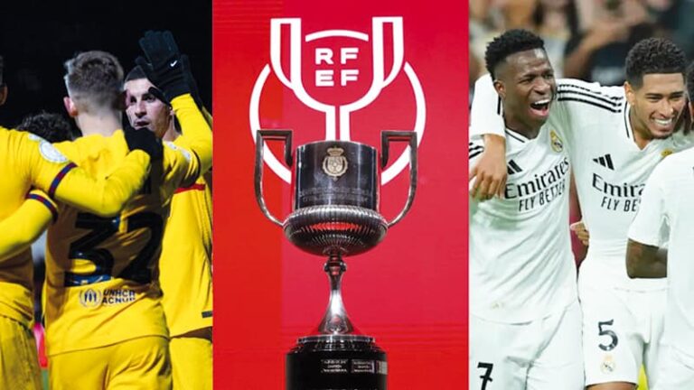 Barcelona y Real Madrid conocen rivales para Copa del Rey