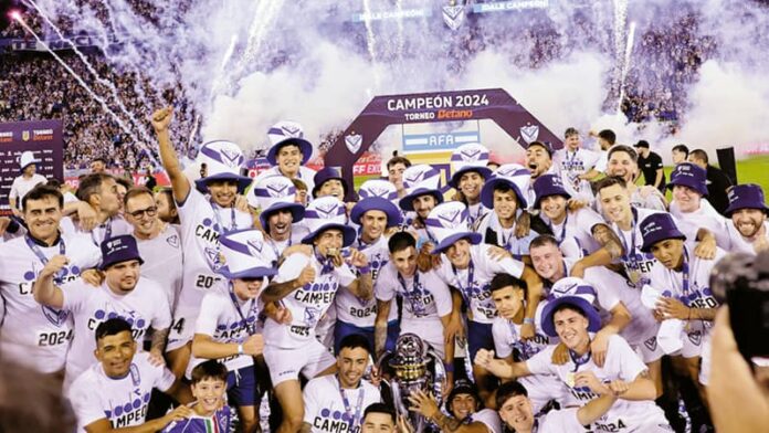 Vélez es el campeón de la Liga Profesional 2024