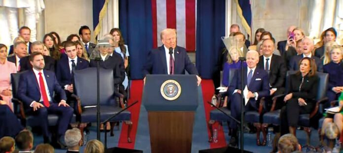 Donald Trump toma posesión como 47º presidente