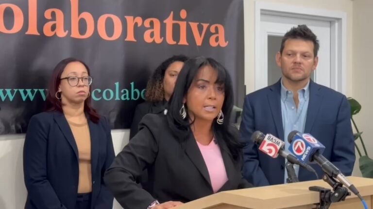 Jan 22, 2025 - La Hora del Café’s audience received a front-line report in Spanish in the fight over President Trump’s sweeping new immigration orders during a Wednesday morning segment of El Mundo Boston’s award-winning streaming news and talk show. Gladys Vega, president and chief executive officer of La Colaborativa, provided an on-air outline of the lawsuit filed with other social and civil rights groups against the new administration’s policy of annulling birthright citizenship enshrined in the 14th Amendment to the U.S. Constitution.