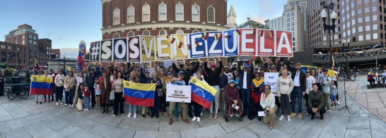 Unidos por el cambio: Todos a la calle por la libertad de Venezuela