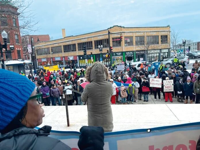 Protesta en Lynn