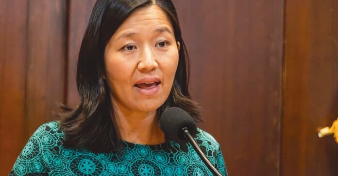5-Michelle Wu La alcaldesa de Boston, Michelle Wu, dijo que su administración no se dará por vencida contra el "caos y la desestabilización" federal