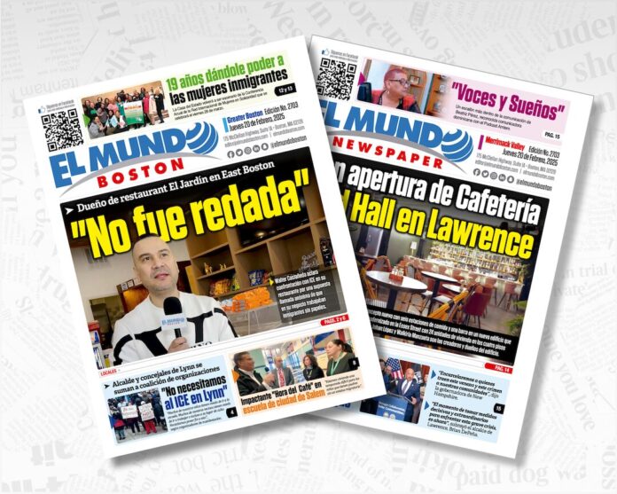 El Mundo Boston Covers 02/20/25