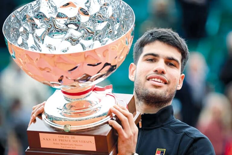Carlos Alcaraz, príncipe y campeón en Monte-Carlo