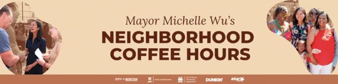 "La Hora del Café" de la alcaldesa vuelve a los vecindarios de Boston