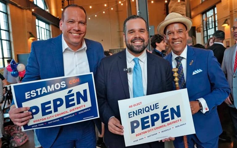 Concejal de Boston Enrique Pepén lanza su campaña de reelección