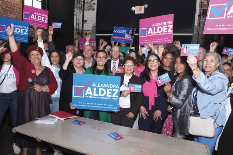 Alexandra Valdez lanza oficialmente su candidatura a concejal de Boston