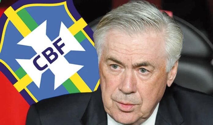 Ancelotti es entrenador del seleccionado de Brasil