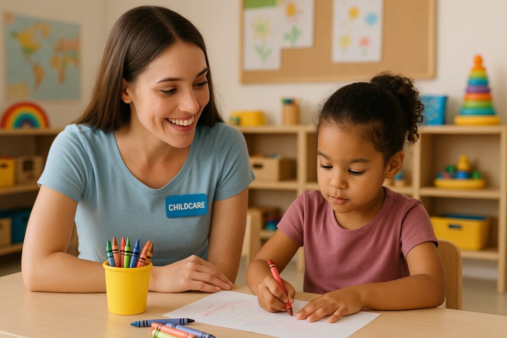 20250602 1144 Teacher and Childcare simple compose 01jwrmyetvfmbsrnhgwhcx0dfa
