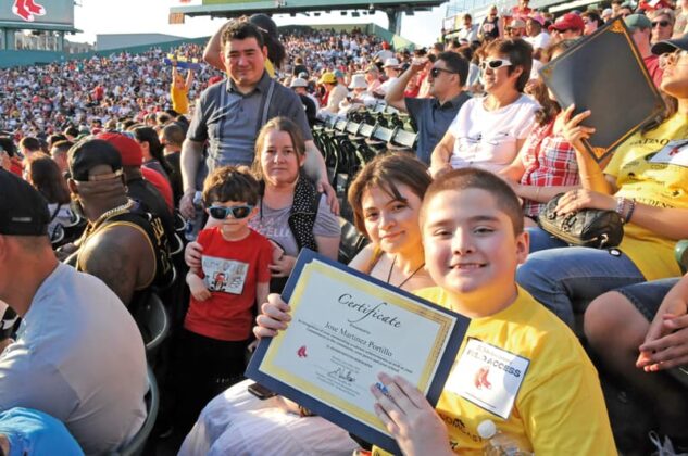 Familias Felices en Fenway Park