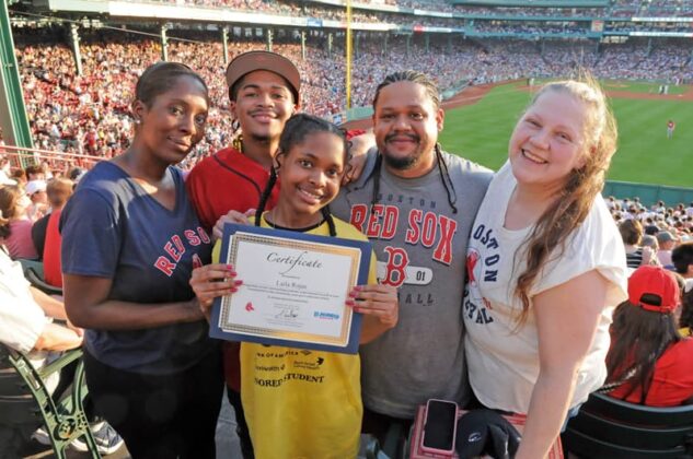 Familias Felices en Fenway Park