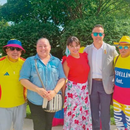 Colombianos celebraron sus Fiestas Patrias en Revere y Boston