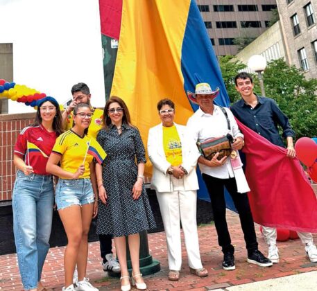 Colombianos celebraron sus Fiestas Patrias en Revere y Boston