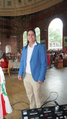 Daniel Davila en el evento