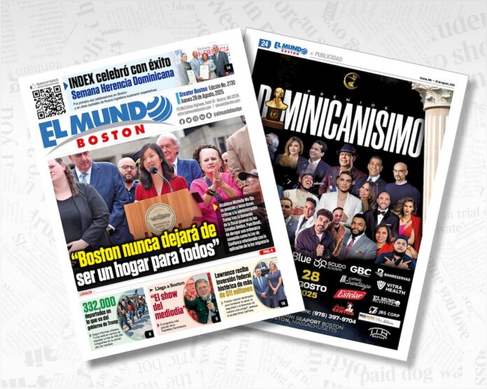 El Mundo Boston Covers 08/28/25