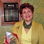 Regla González, presidenta de la organización «Bandera Cubana»